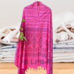 Viscose Block Shawl