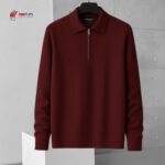 𝗙𝘂𝗹𝗹 𝐒𝐥𝐞𝐞𝐯𝐞 𝙨𝙬𝙚𝙖𝙩𝙨𝙝𝙞𝙧𝙩 ( Maroon ) - Image 2